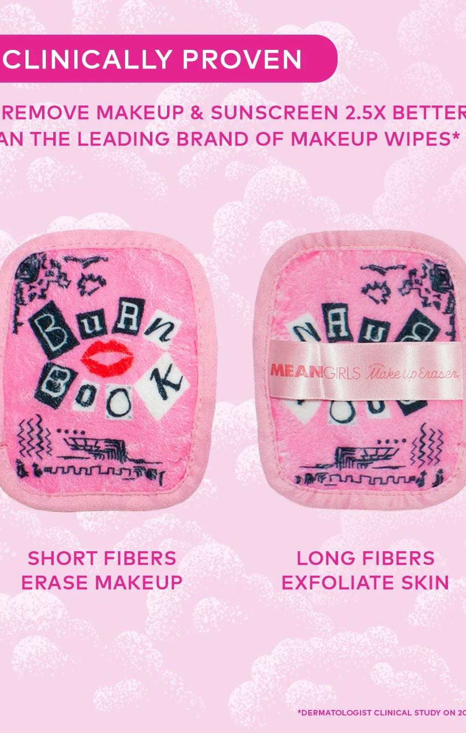 Makeup Eraser Mean Girls 7-Day Set Beauty Product by Makeup Eraser as seen on celebrities