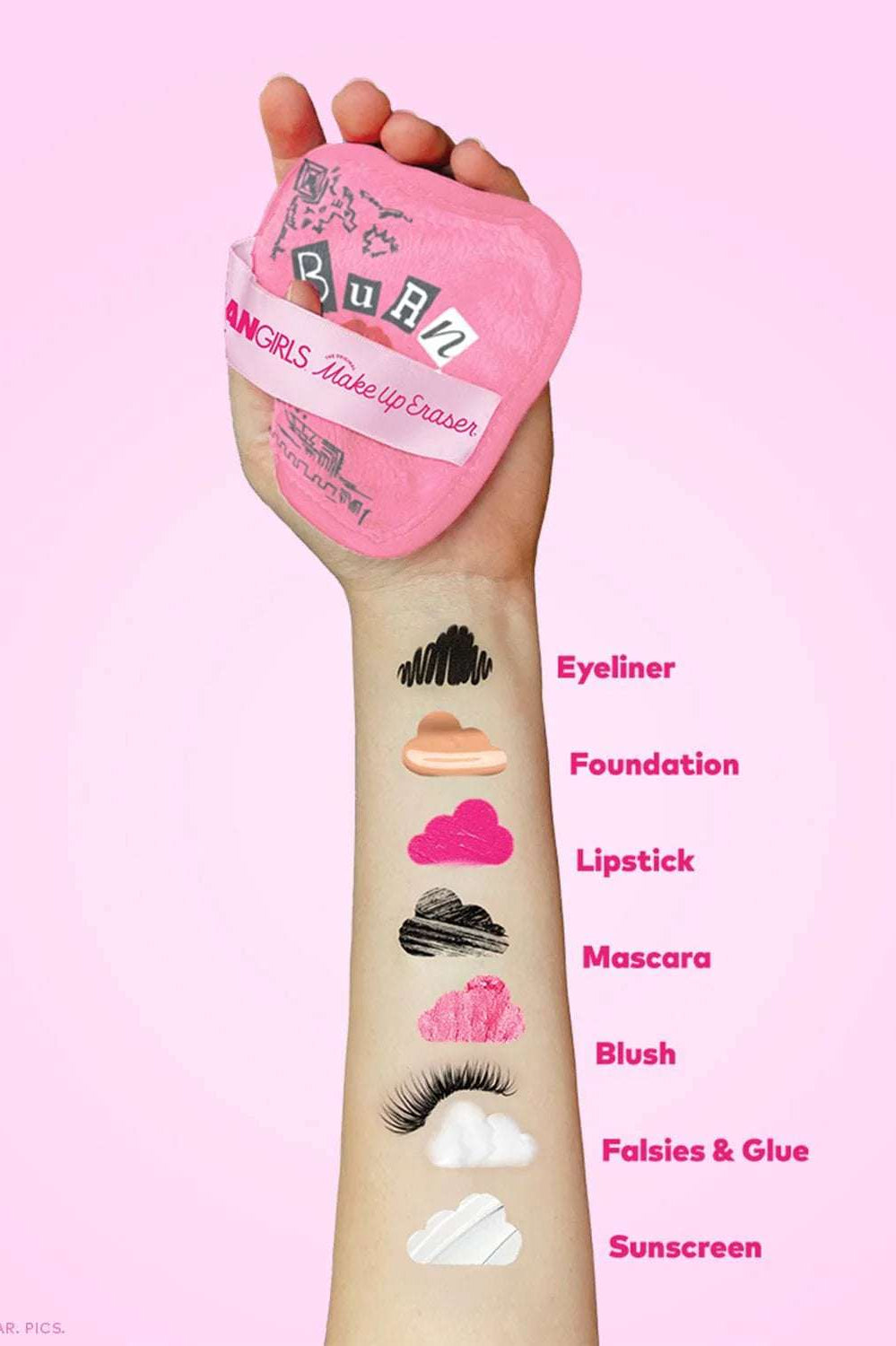 Makeup Eraser Mean Girls 7-Day Set Beauty Product by Makeup Eraser as seen on celebrities