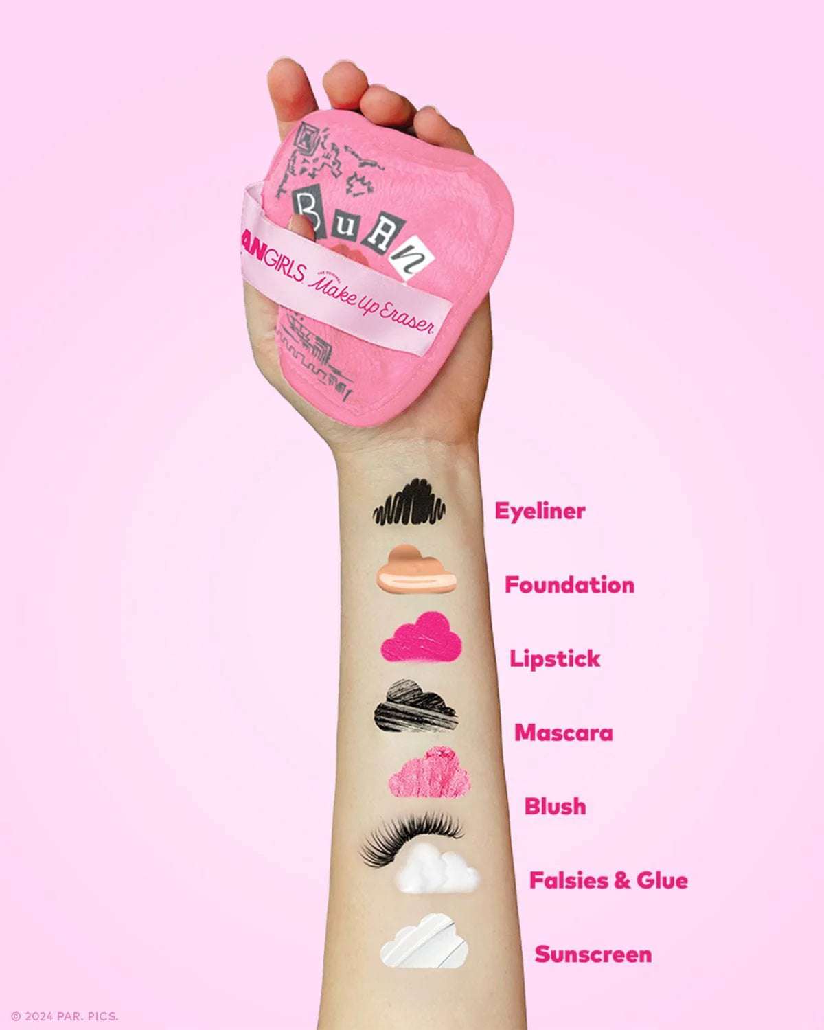 Makeup Eraser Mean Girls 7-Day Set Beauty Product by Makeup Eraser as seen on celebrities