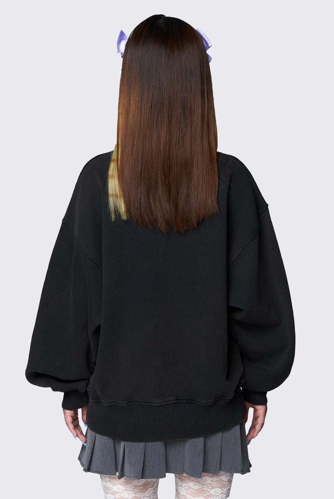 Minga London x Ema Gaspar Bunny Graphic Sweatshirt Sweater by Minga London as seen on celebrities