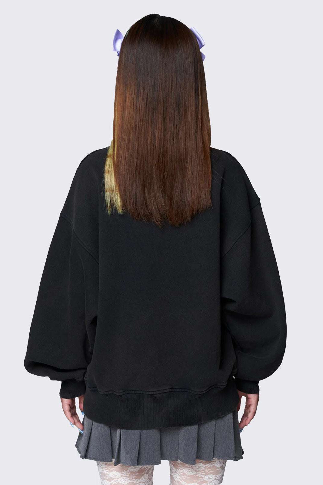 Minga London x Ema Gaspar Bunny Graphic Sweatshirt Sweater by Minga London as seen on celebrities