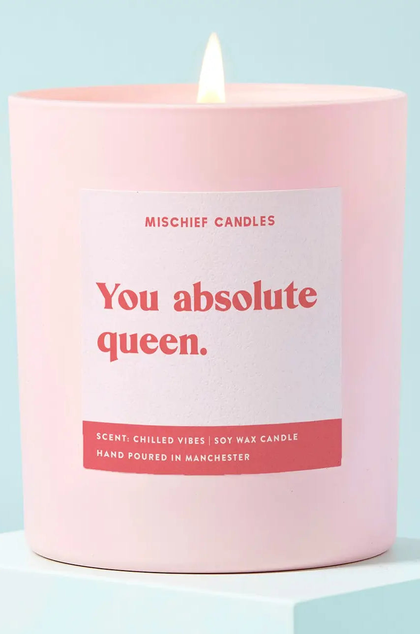 Mischief Candles You Queen Candle Candles by Mischief Candles as seen on celebrities