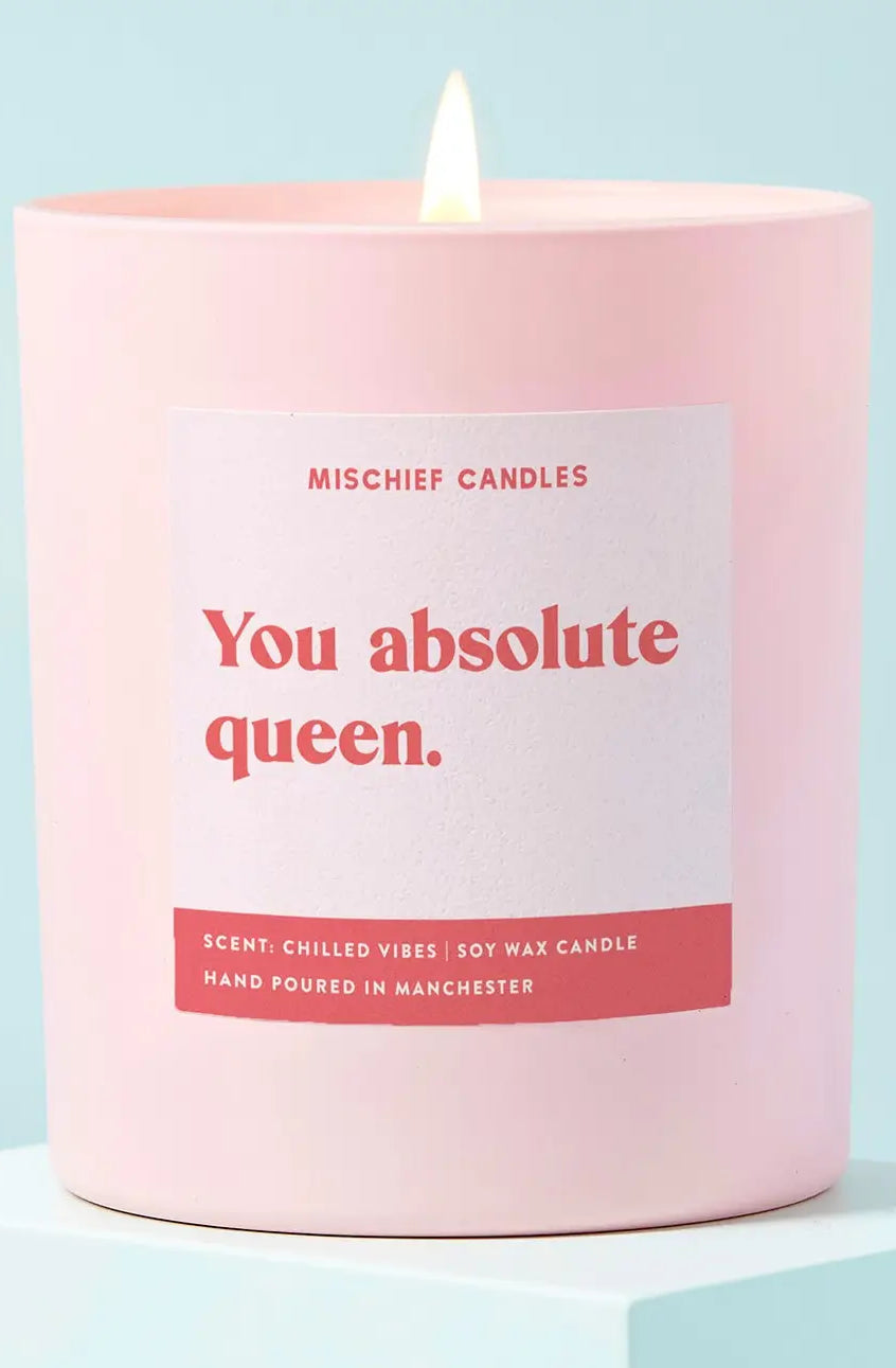 Mischief Candles You Queen Candle Candles by Mischief Candles as seen on celebrities