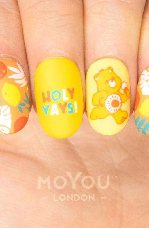 MoYou London Care Bears Classic 03 Nail Stamps Nail Art by MoYou London as seen on celebrities
