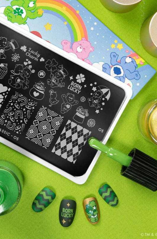 MoYou London Care Bears Classic 05 Nail Stamps Nail Art by MoYou London as seen on celebrities