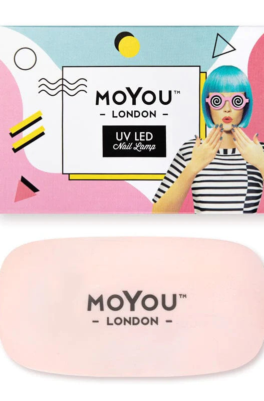 MoYou London Pastel Pink LED/UV Nail Lamp Nail Art by MoYou London as seen on celebrities