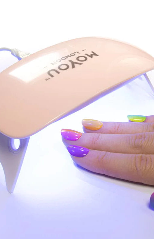 MoYou London Pastel Pink LED/UV Nail Lamp Nail Art by MoYou London as seen on celebrities