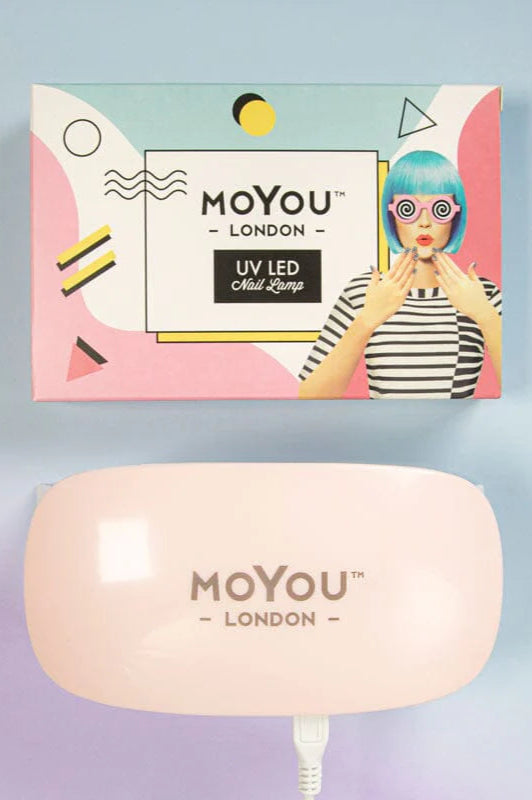 MoYou London Pastel Pink LED/UV Nail Lamp Nail Art by MoYou London as seen on celebrities