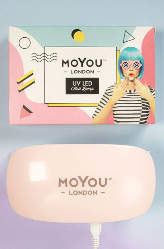 MoYou London Pastel Pink LED/UV Nail Lamp Nail Art by MoYou London as seen on celebrities