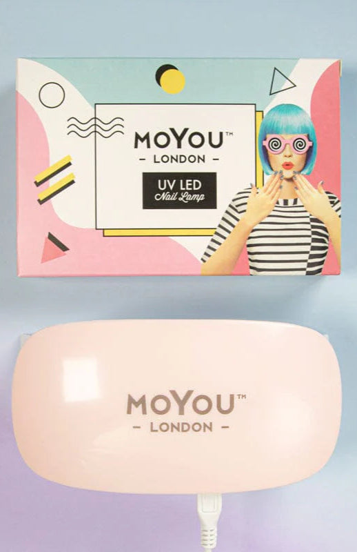 MoYou London Pastel Pink LED/UV Nail Lamp Nail Art by MoYou London as seen on celebrities
