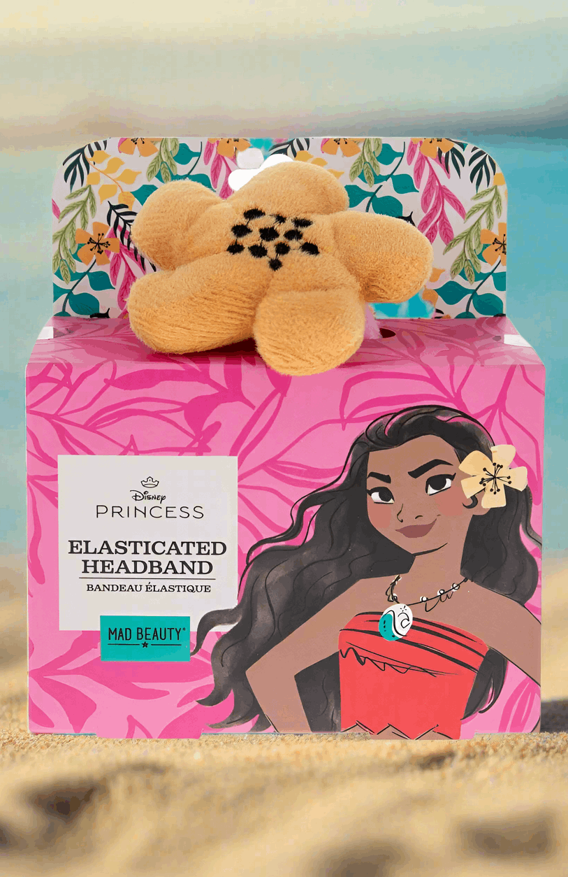 Disney Moana Cosmetic Headband Hair Band by Mad Beauty as seen on celebrities