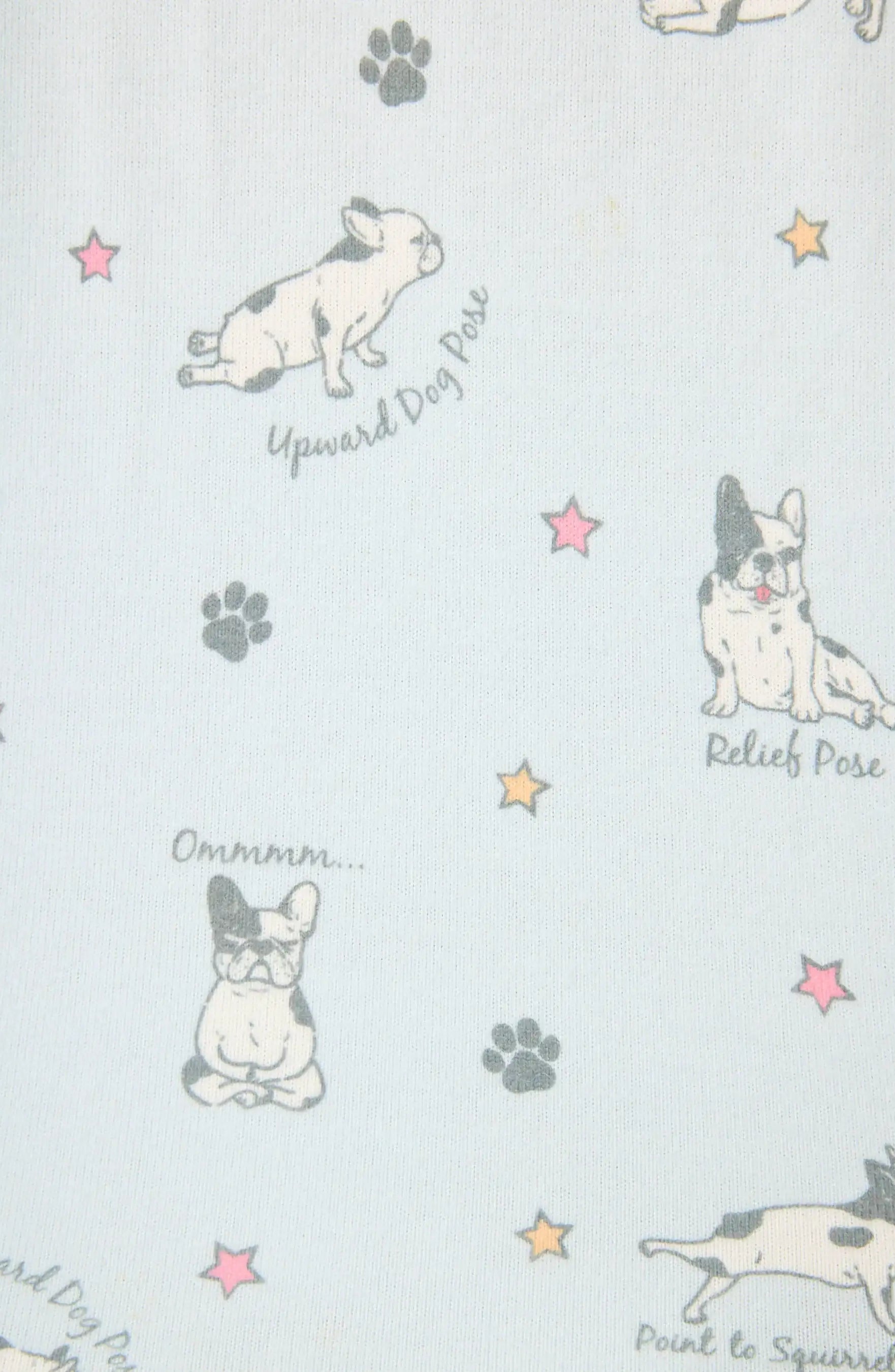 PJ Salvage Paws & Breathe Dog Print 3-Piece PJ Set