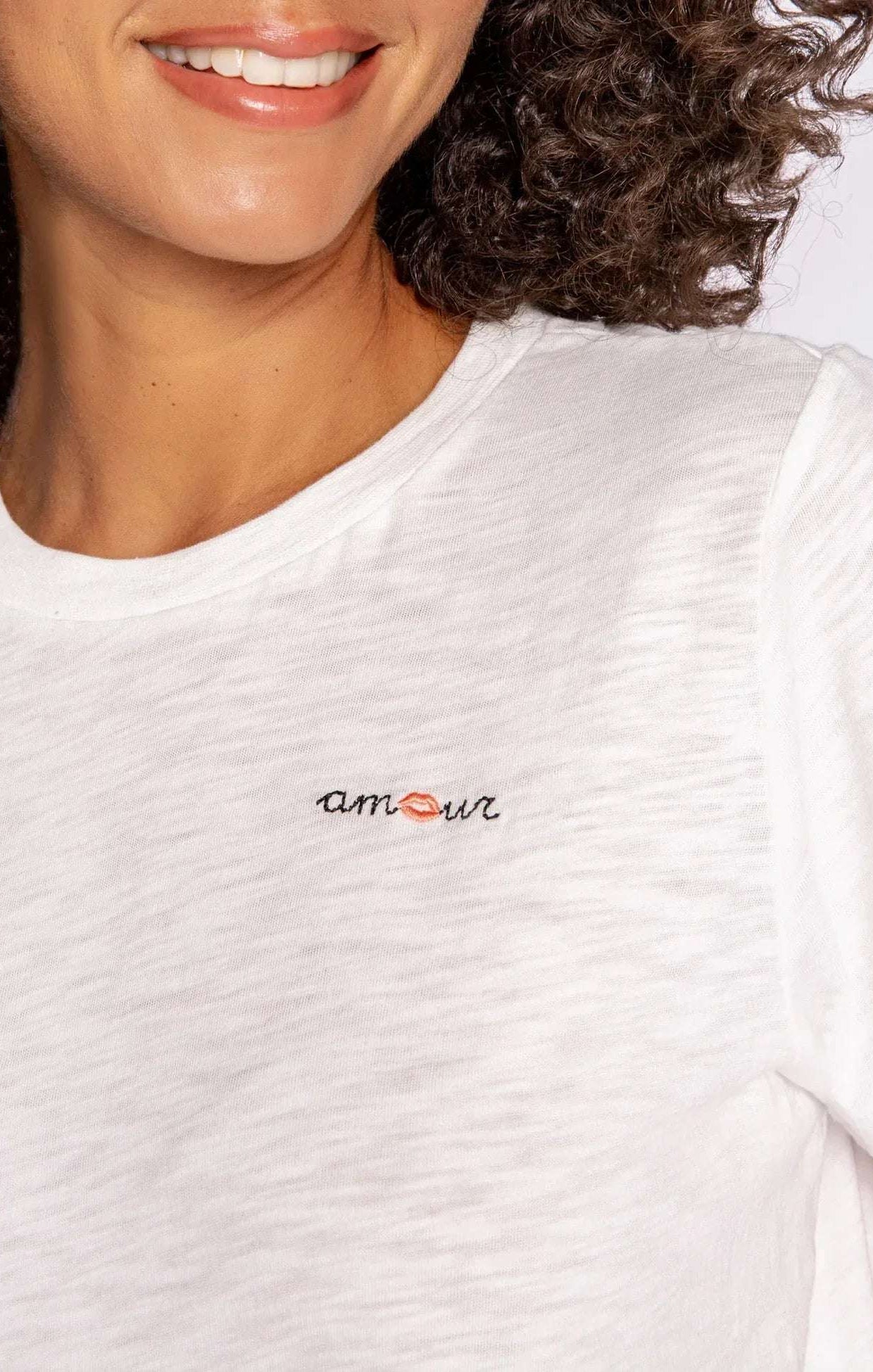 PJ Salvage Be Mine "Amour" T-Shirt T-Shirt by PJ Salvage as seen on celebrities