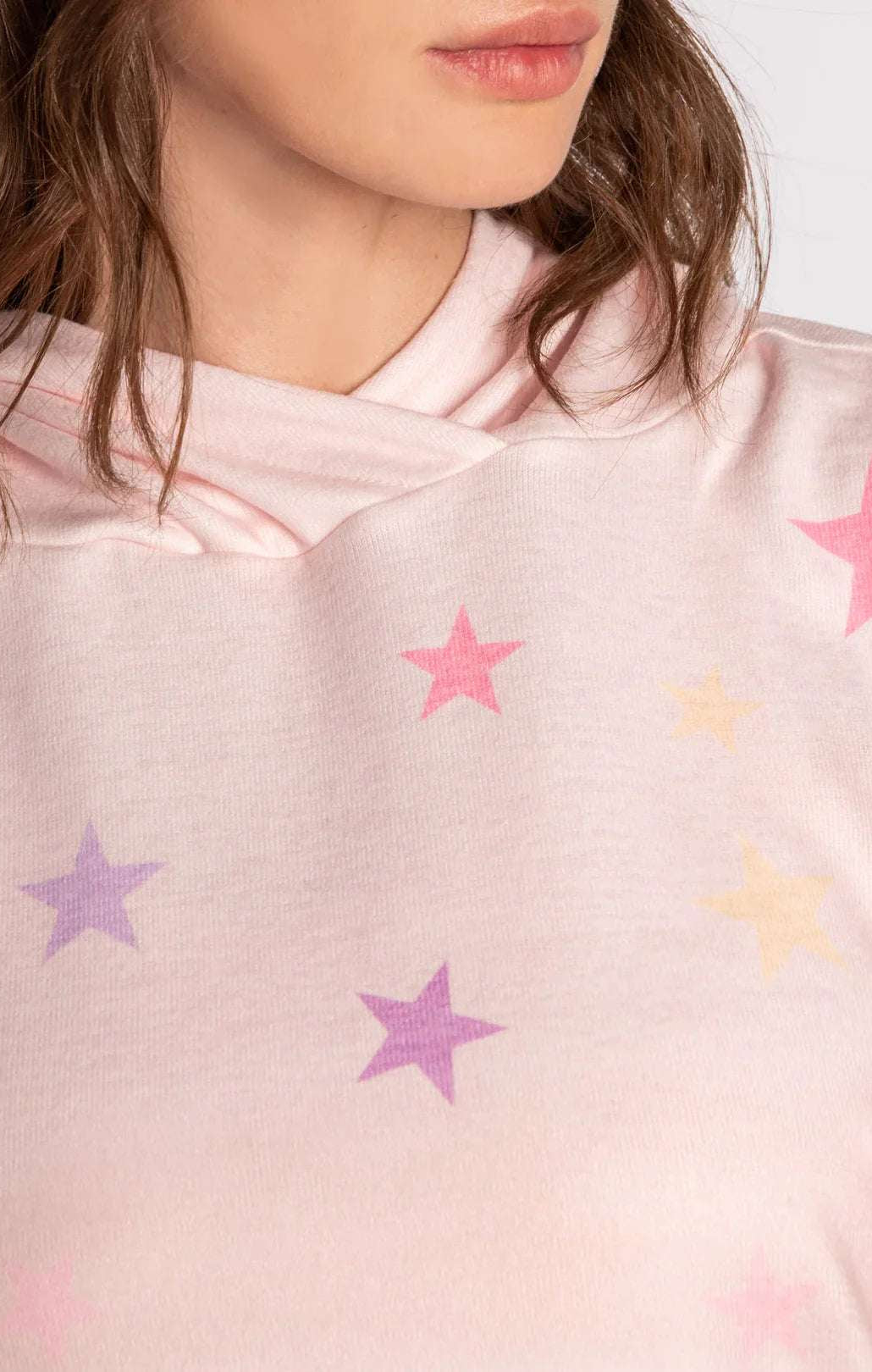 PJ Salvage Peach Party Star Hoodie Hoodie by PJ Salvage as seen on celebrities
