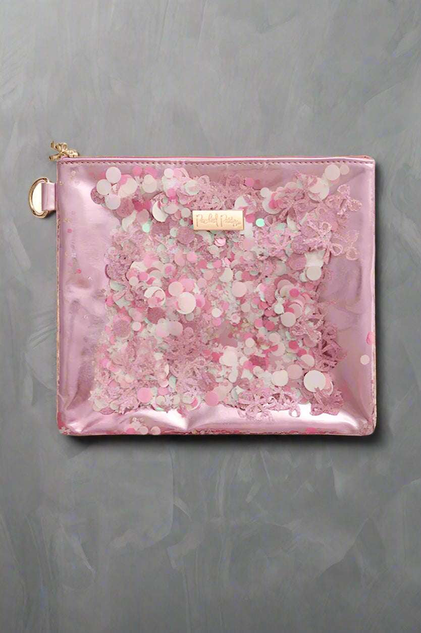 Packed Party Back to Fun Bow Everything Pouch Clutch Bag by Packed Party as seen on celebrities