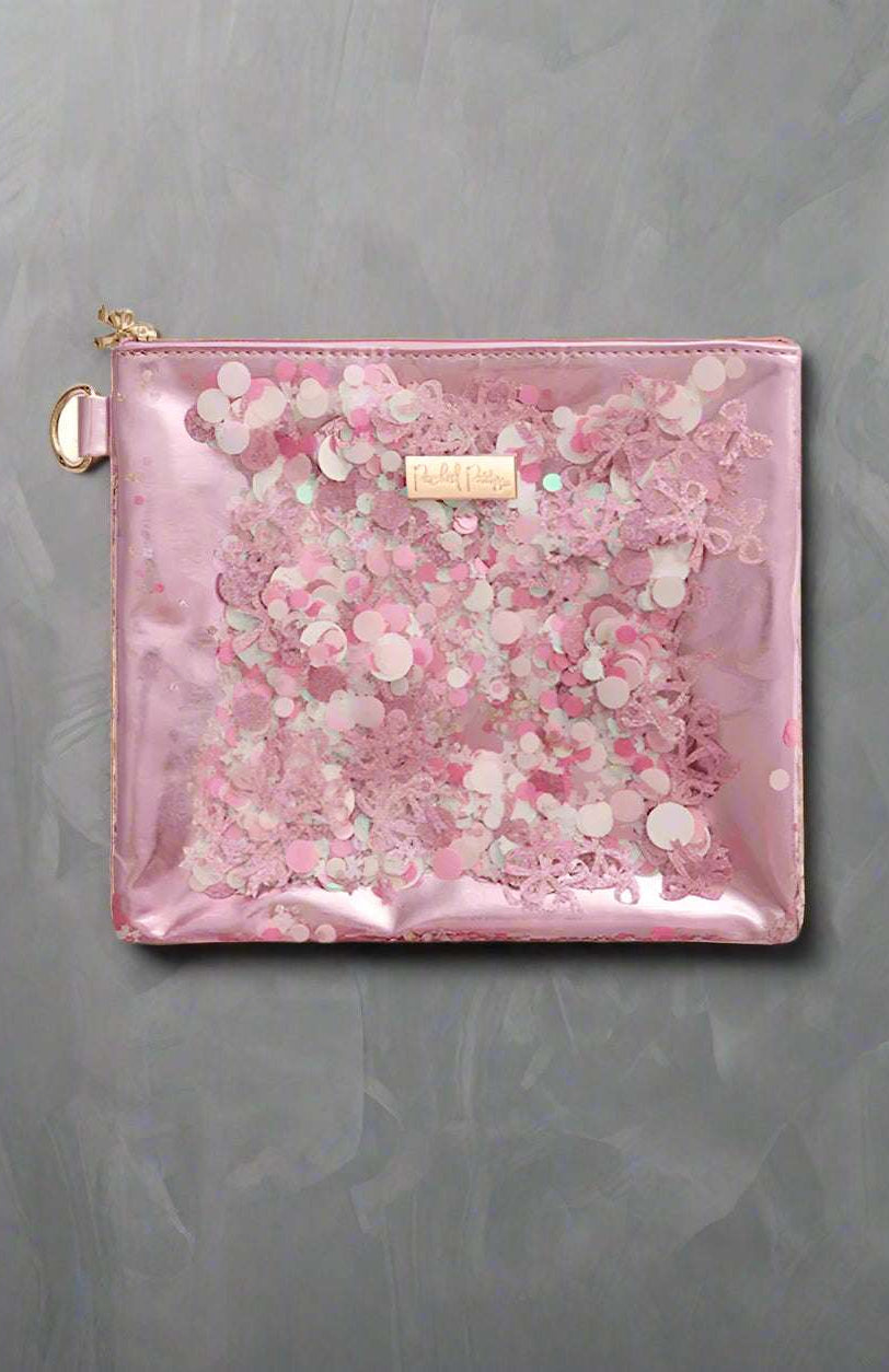 Packed Party Back to Fun Bow Everything Pouch Clutch Bag by Packed Party as seen on celebrities