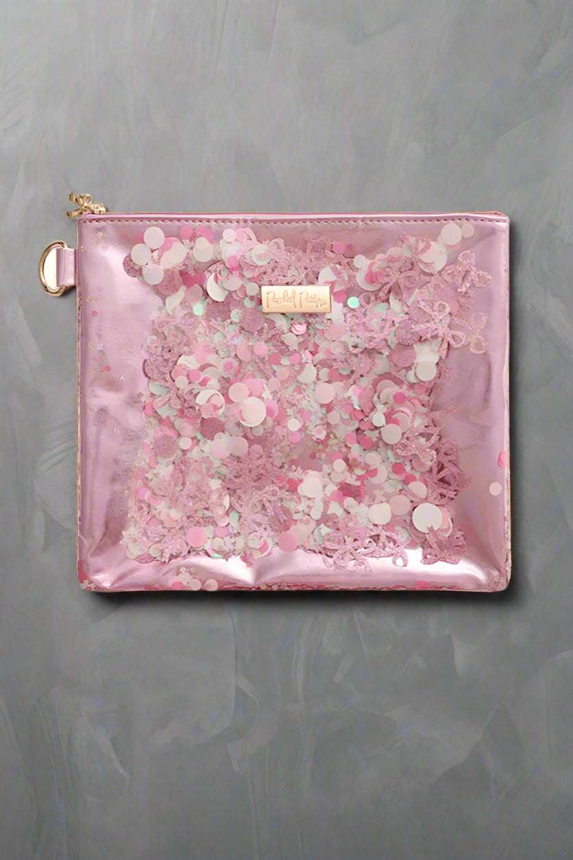 Packed Party Back to Fun Bow Everything Pouch Clutch Bag by Packed Party as seen on celebrities