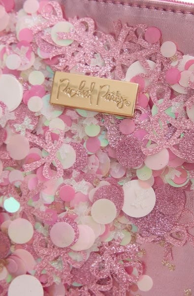 Packed Party Back to Fun Bow Everything Pouch Clutch Bag by Packed Party as seen on celebrities