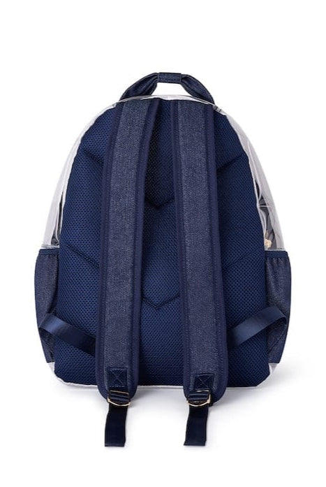 Packed Party Back to Fun Denim & Gems Backpack Backpack by Packed Party as seen on celebrities