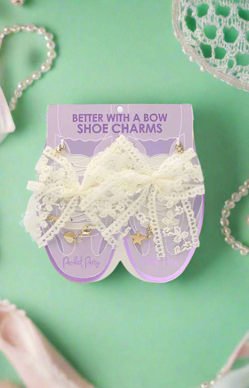 Packed Party Better with a Bow Lace Shoe Charms Laces by Packed Party as seen on celebrities