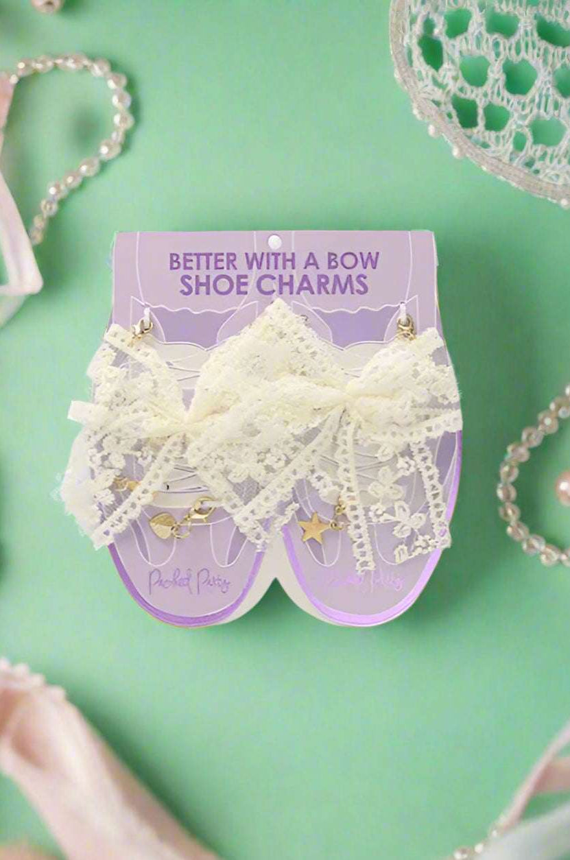 Packed Party Better with a Bow Lace Shoe Charms Laces by Packed Party as seen on celebrities