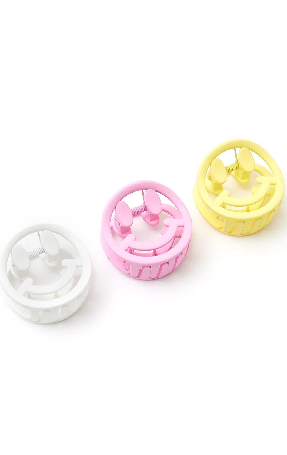 Packed Party Bring on The Smiles Claw Hair Clip Set Hair Clip by Packed Party as seen on celebrities