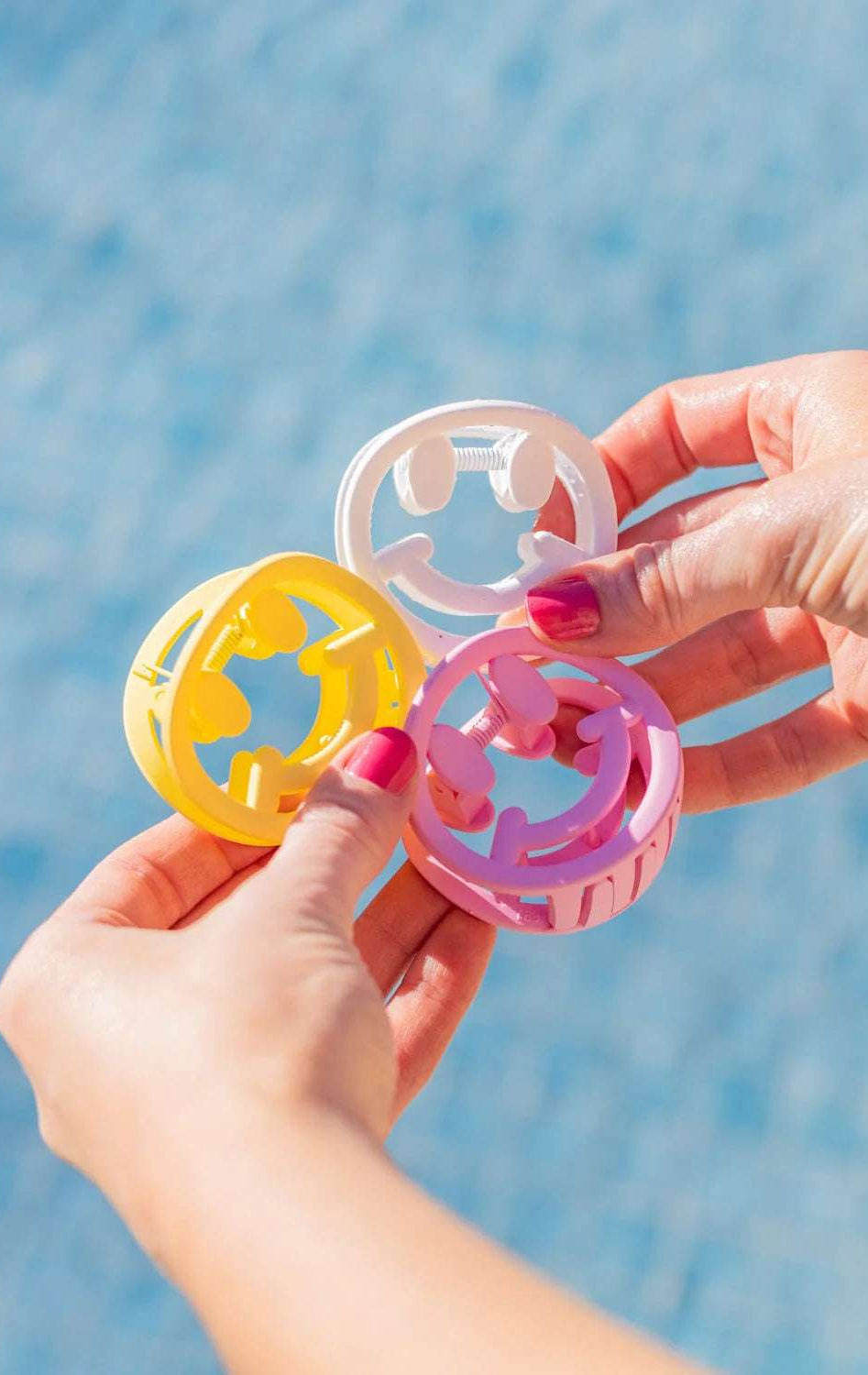 Packed Party Bring on The Smiles Claw Hair Clip Set Hair Clip by Packed Party as seen on celebrities