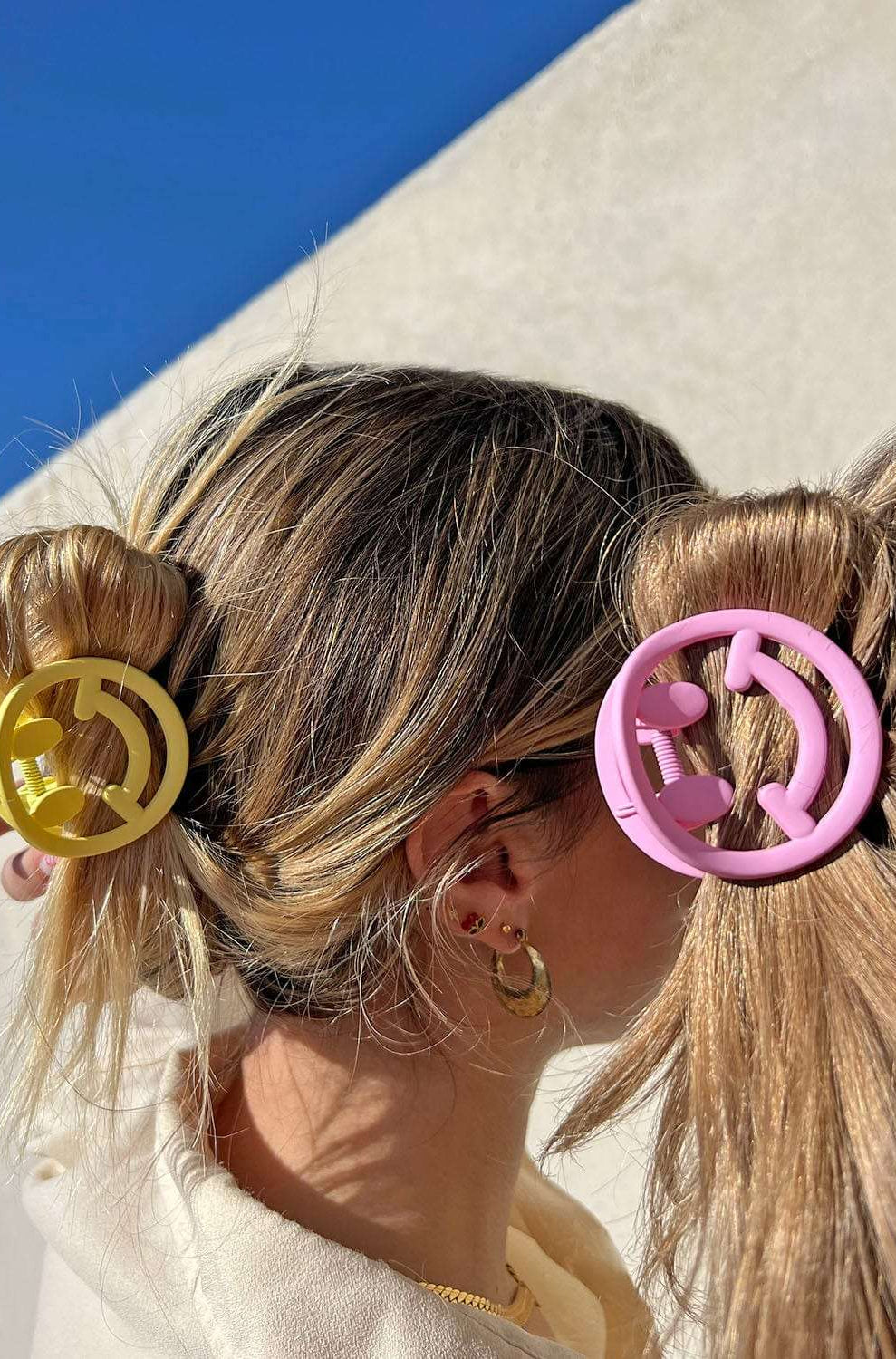 Packed Party Bring on The Smiles Claw Hair Clip Set Hair Clip by Packed Party as seen on celebrities