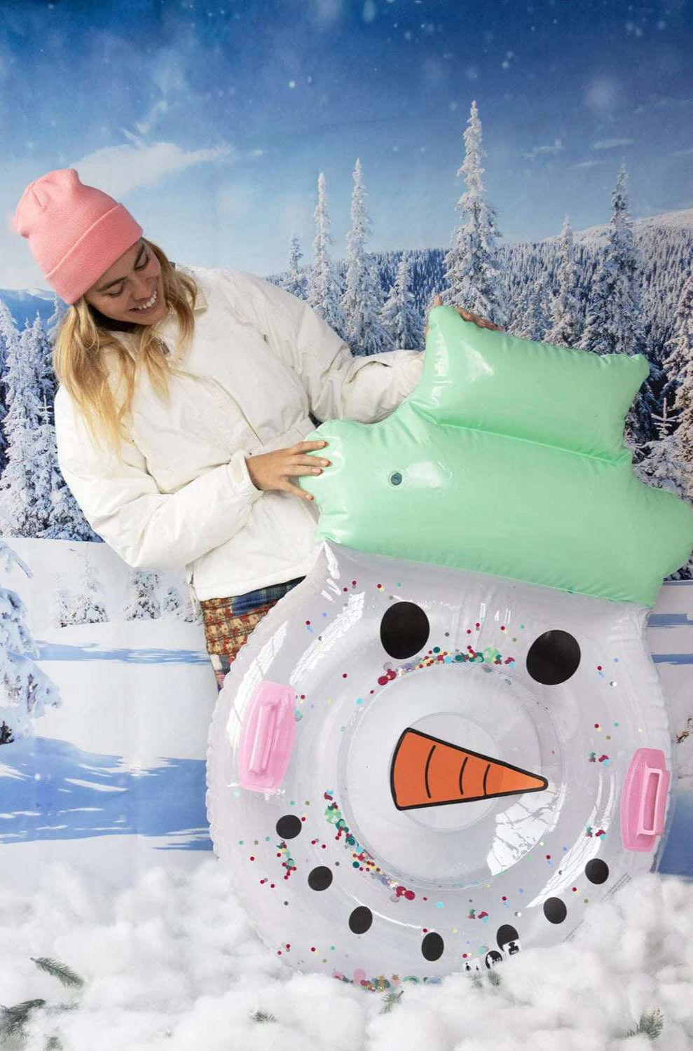 Packed Party Mr Snowman Inflatable Snow Tube Gifts by Packed Party as seen on celebrities