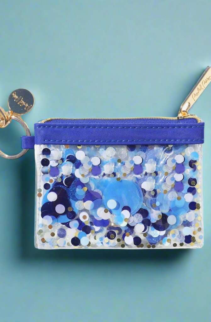 Packed Party Spirit Squad True Blue Keychain Purse Purse by Packed Party as seen on celebrities