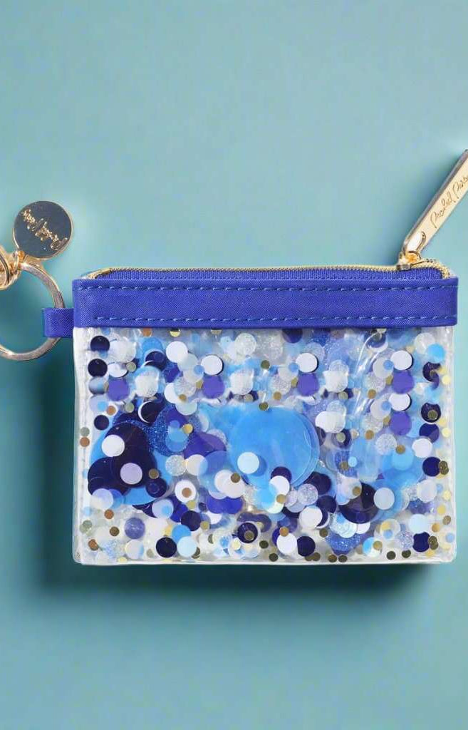Packed Party Spirit Squad True Blue Keychain Purse Purse by Packed Party as seen on celebrities