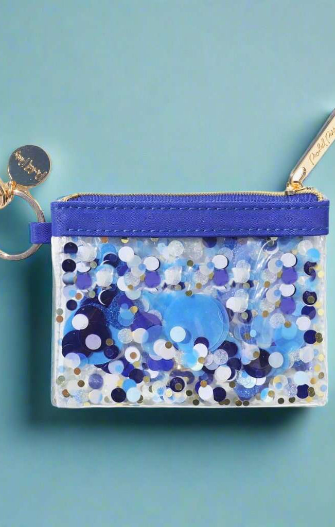 Packed Party Spirit Squad True Blue Keychain Purse Purse by Packed Party as seen on celebrities