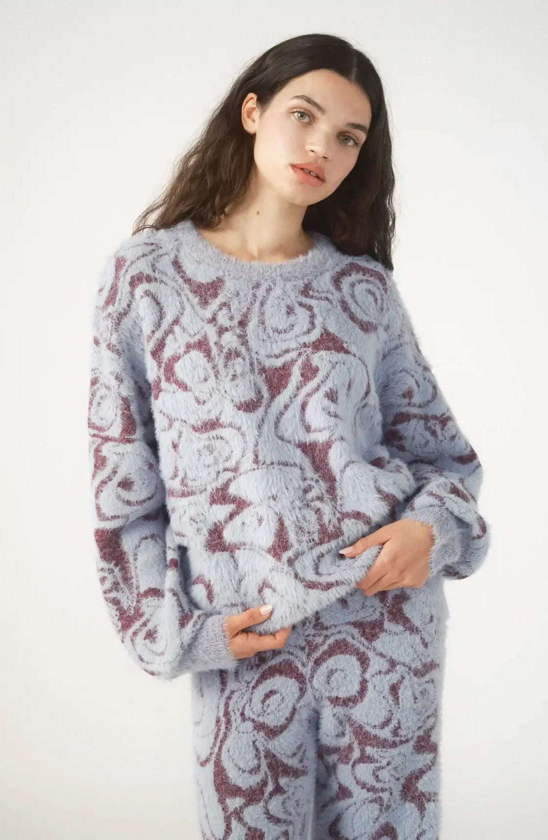 Pixie & Peach Hope Jacquard Knitted Jumper