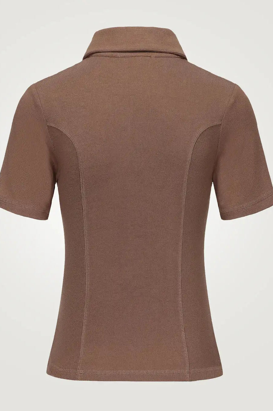 Pixie & Peach Peggy Rib Polo Top