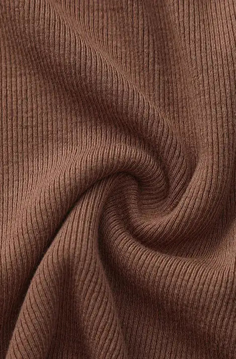 Pixie & Peach Peggy Rib Polo Top