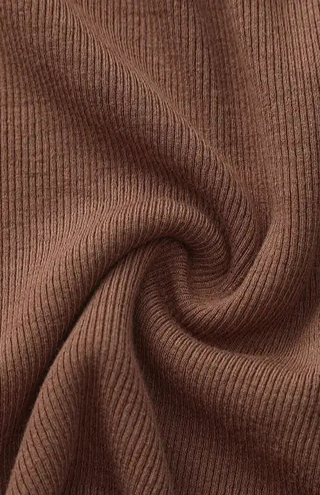 Pixie & Peach Peggy Rib Polo Top