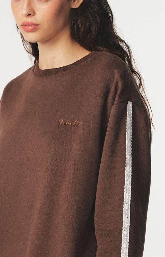 Pixie & Peach Pixie Lace Sweatshirt
