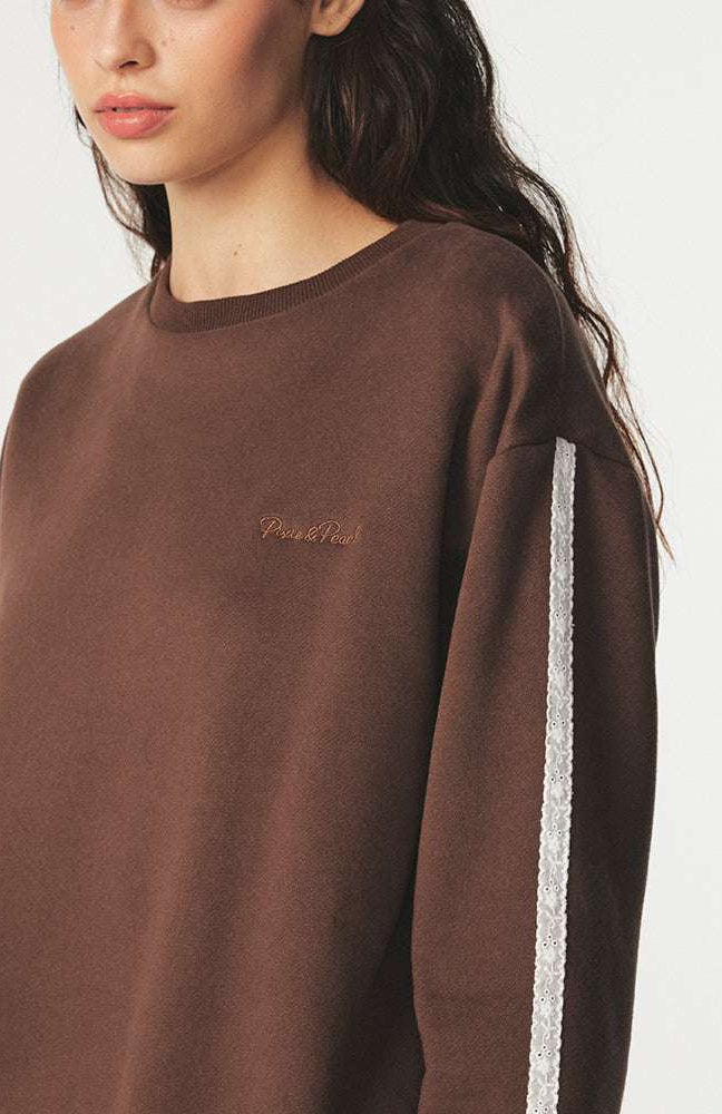 Pixie & Peach Pixie Lace Sweatshirt