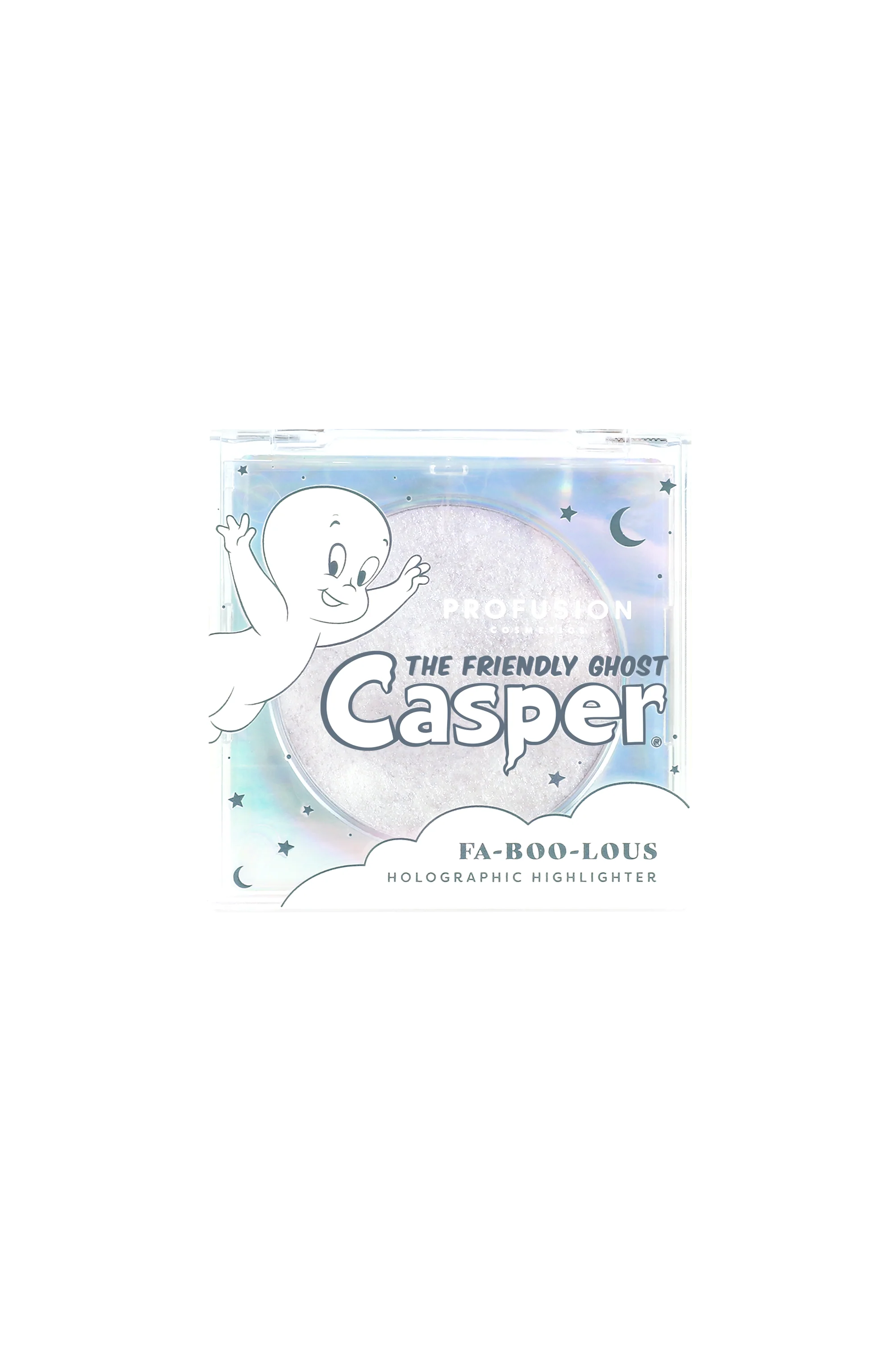 Profusion Cosmetics Casper the Friendly Ghost Holographic Highlighter Makeup Brushes by Profusion Cosmetics as seen on celebrities