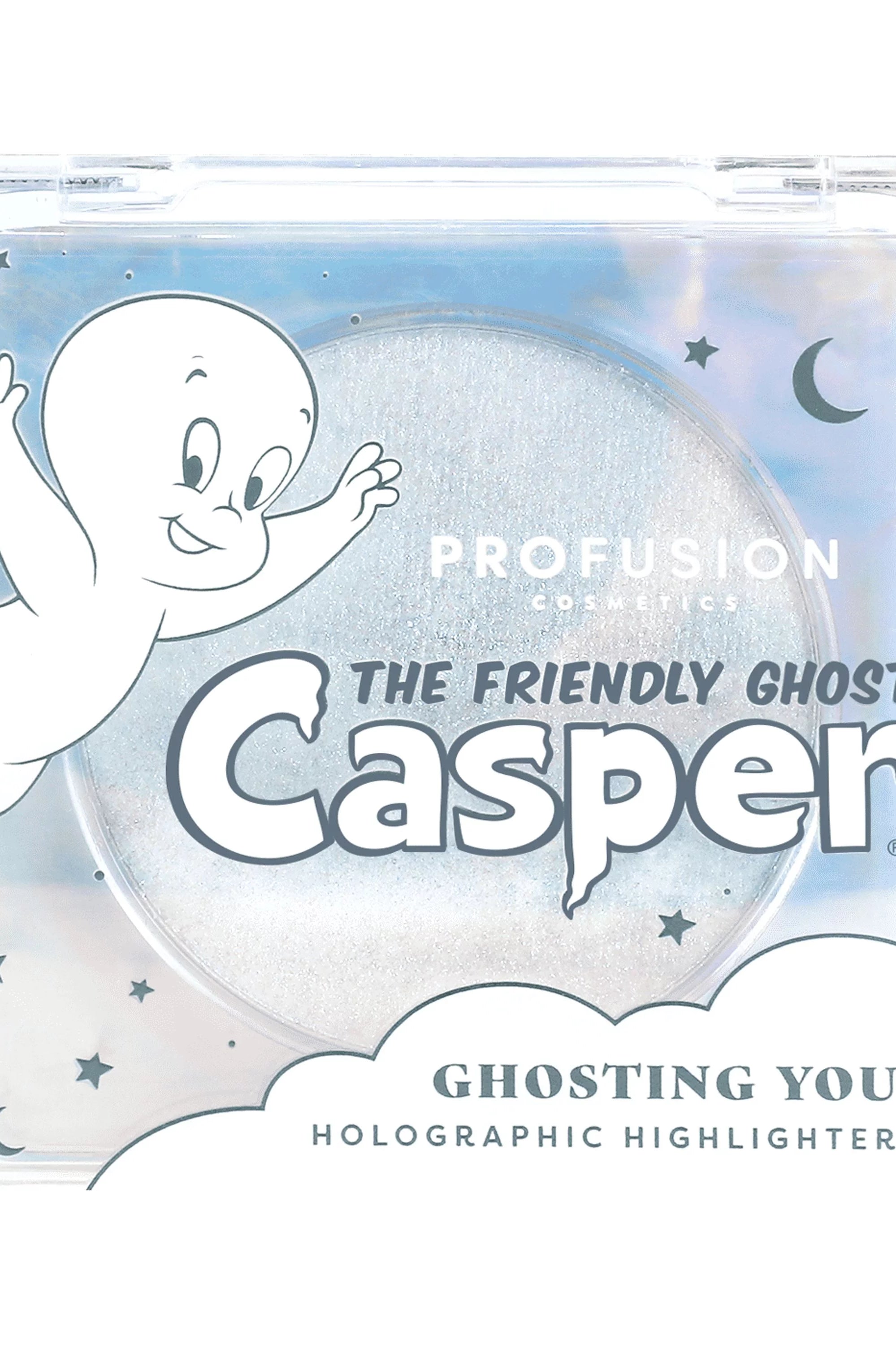 Profusion Cosmetics Casper the Friendly Ghost Holographic Highlighter Makeup Brushes by Profusion Cosmetics as seen on celebrities