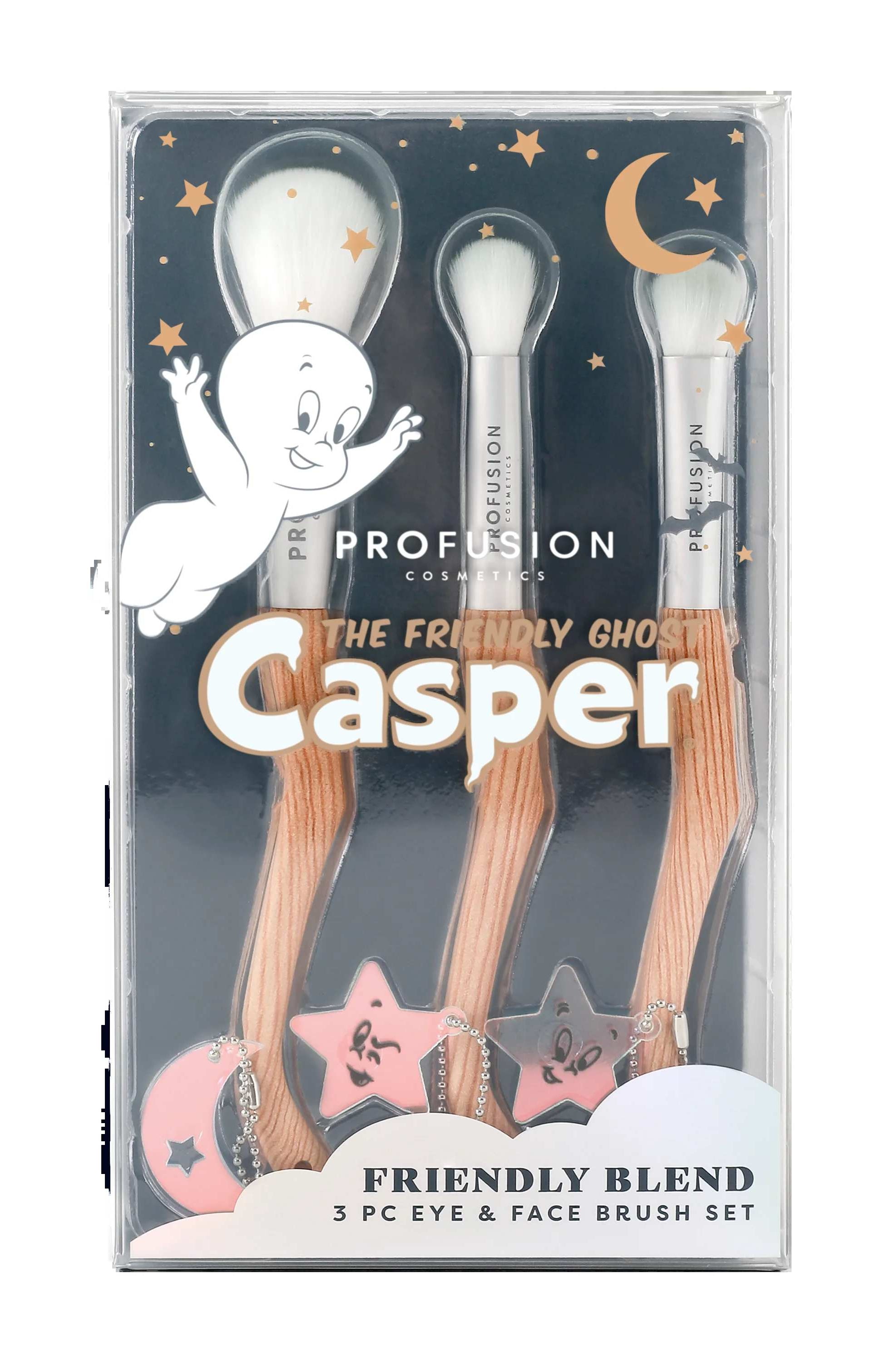 Profusion Cosmetics Casper the Friendly Ghost Makeup Brushes Makeup Brushes by Profusion Cosmetics as seen on celebrities
