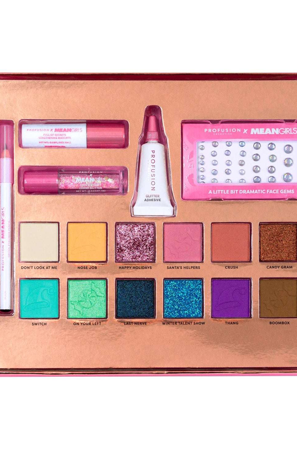 Profusion Cosmetics Mean Girls Candy Gram Complete Makeup Kit Eyeshadow by Profusion Cosmetics as seen on celebrities