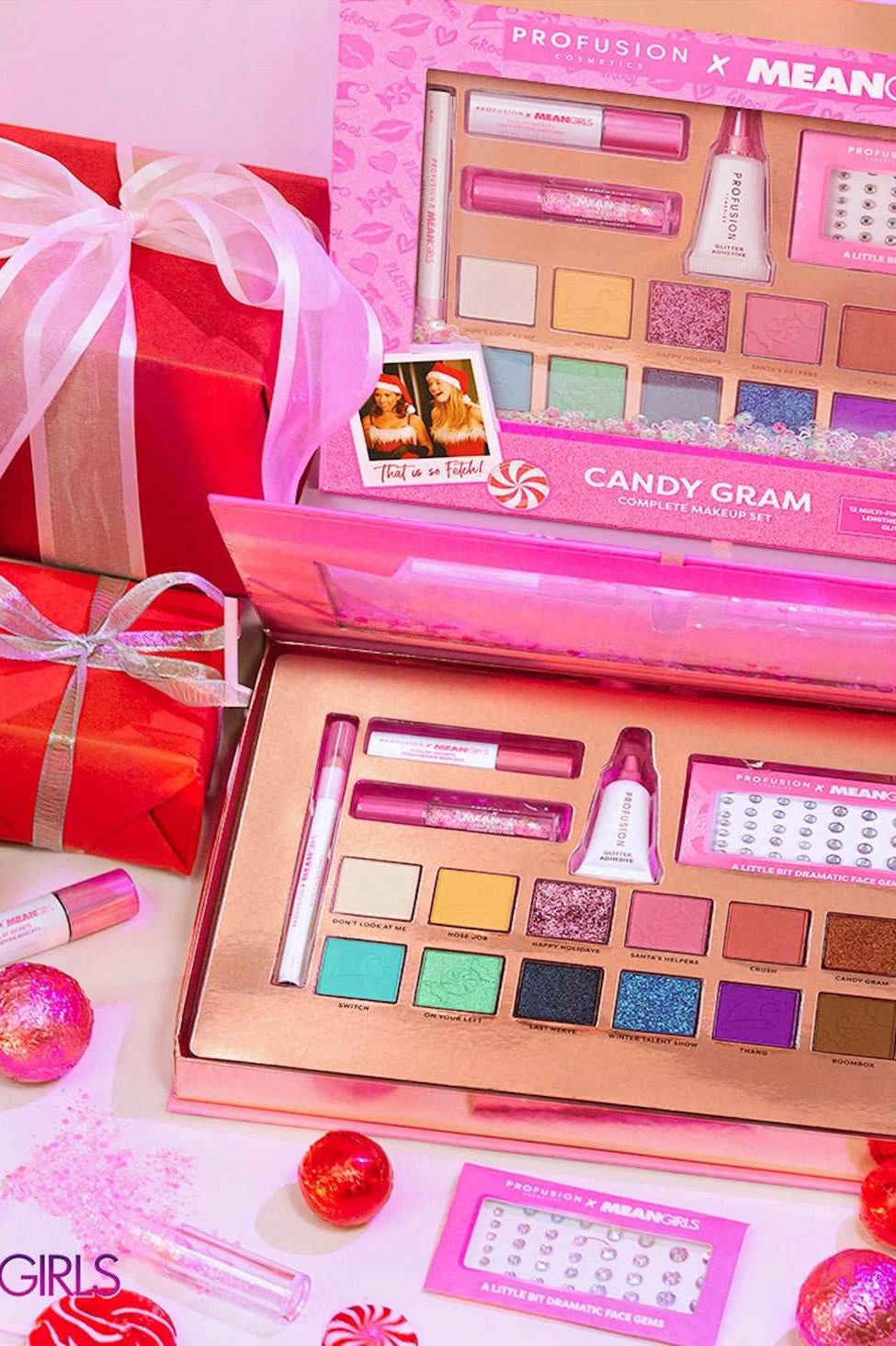 Profusion Cosmetics Mean Girls Candy Gram Complete Makeup Kit Eyeshadow by Profusion Cosmetics as seen on celebrities