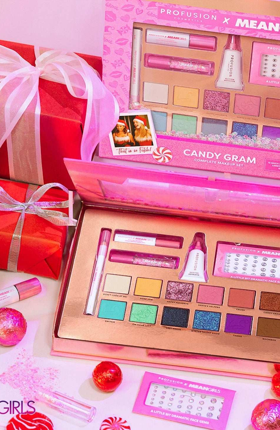 Profusion Cosmetics Mean Girls Candy Gram Complete Makeup Kit Eyeshadow by Profusion Cosmetics as seen on celebrities