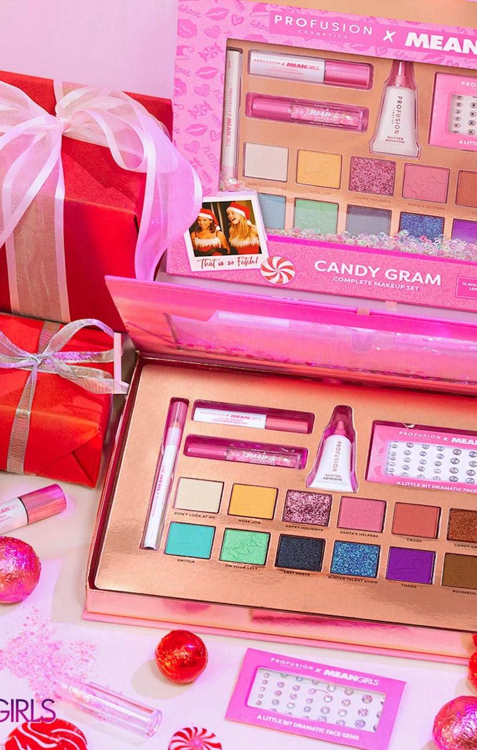 Profusion Cosmetics Mean Girls Candy Gram Complete Makeup Kit Eyeshadow by Profusion Cosmetics as seen on celebrities