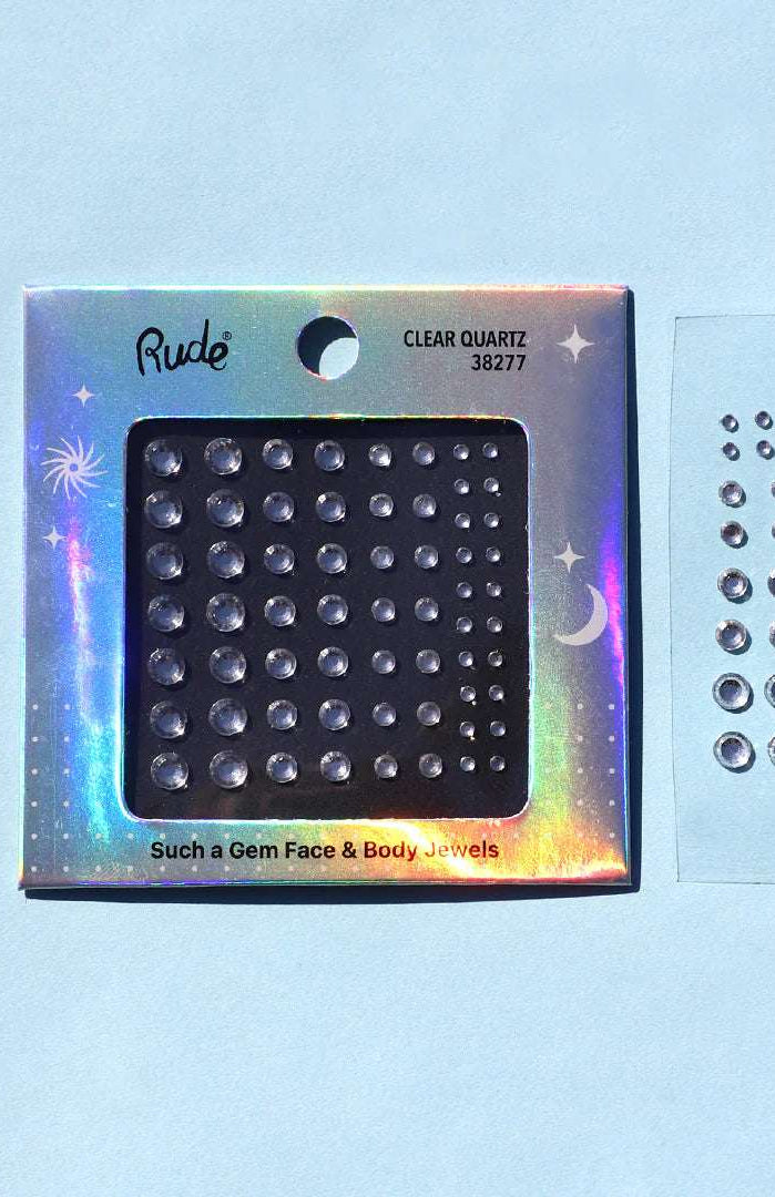 Rude Cosmetics Such A Gem Face & Body Jewels Face Tattoo by Rude Cosmetics as seen on celebrities