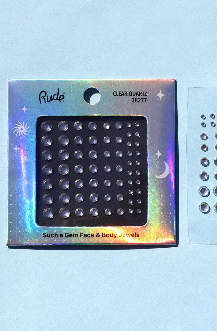 Rude Cosmetics Such A Gem Face & Body Jewels Face Tattoo by Rude Cosmetics as seen on celebrities