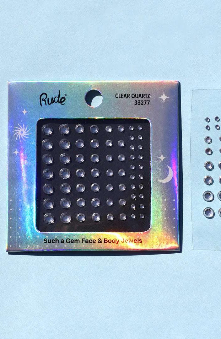 Rude Cosmetics Such A Gem Face & Body Jewels Face Tattoo by Rude Cosmetics as seen on celebrities