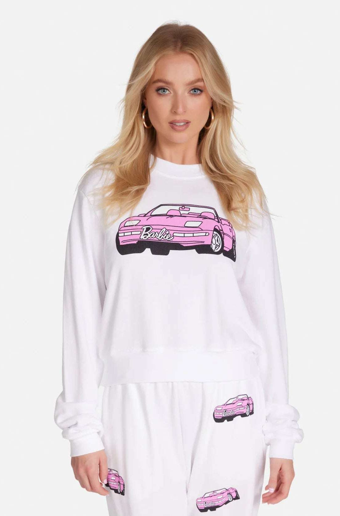 Lauren Moshi Spalding Barbie Convertible Sweatshirt Sweater by Lauren Moshi as seen on celebrities
