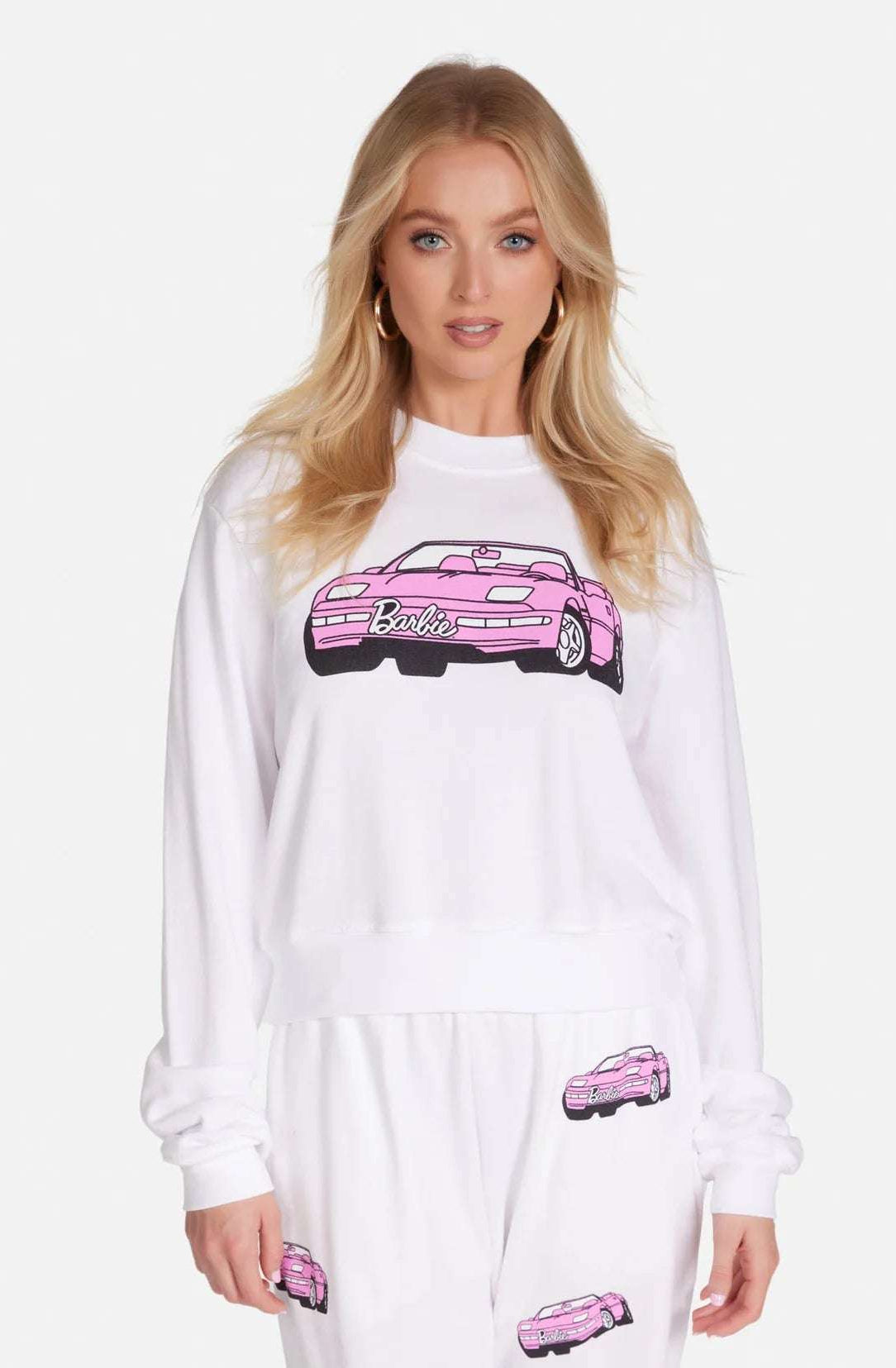 Lauren Moshi Spalding Barbie Convertible Sweatshirt Sweater by Lauren Moshi as seen on celebrities